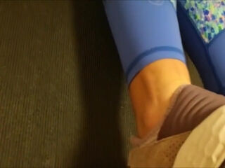 My molten wifey After Sports instructing... Soles adore dt jizm Face internal ejaculation