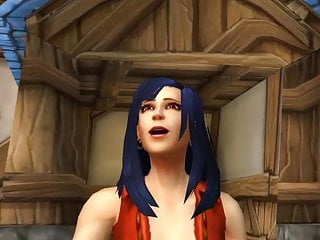 Human girl gorgeous dance (World of Warcraft)