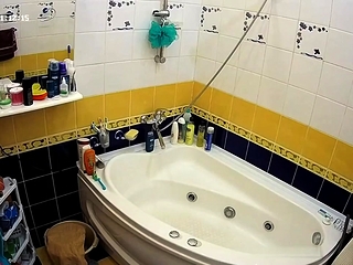 After bathroom solo my mother on covert camera