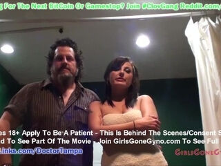 '$CLOV Patient Lola Lynn abjected By college girl Interns Tina Lee Comet & Bruno As medic Tampa Watches'