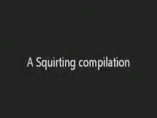 Squirting withdraw from Compilation Ii