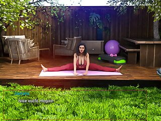 Shut Up And Dance: Indian Landlady Doing Yoga With Her Tenant In The Backyard-Ep52
