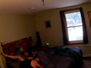 Hotwifey wifey CAUGHT on camera getting her honeypot ate until she yells and finishes off over and over