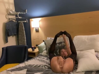 'Husband sees wifey point of view with her muff and ass'