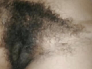 My wife's unshaved cunny