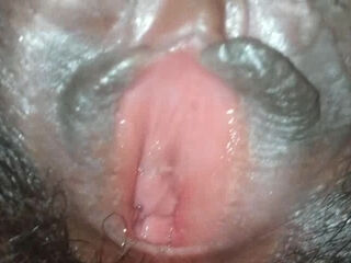 My wife's closeup appetizing vulva